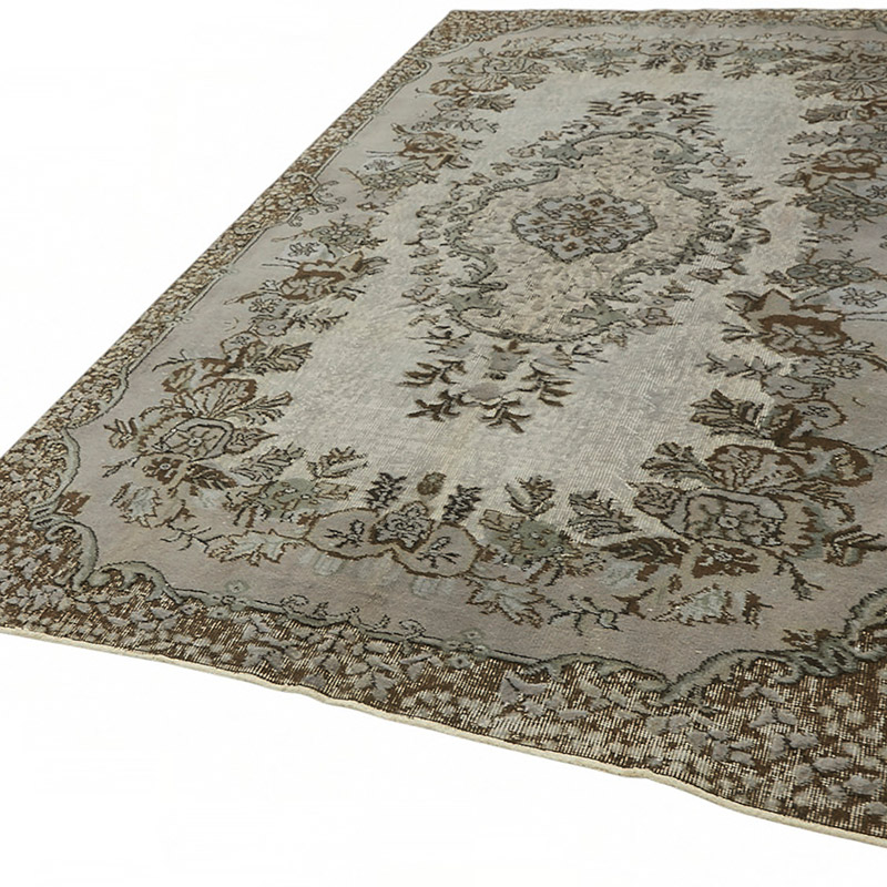 El Oyması Boyalı Halı - 183 cm x 293 cm - K0087122