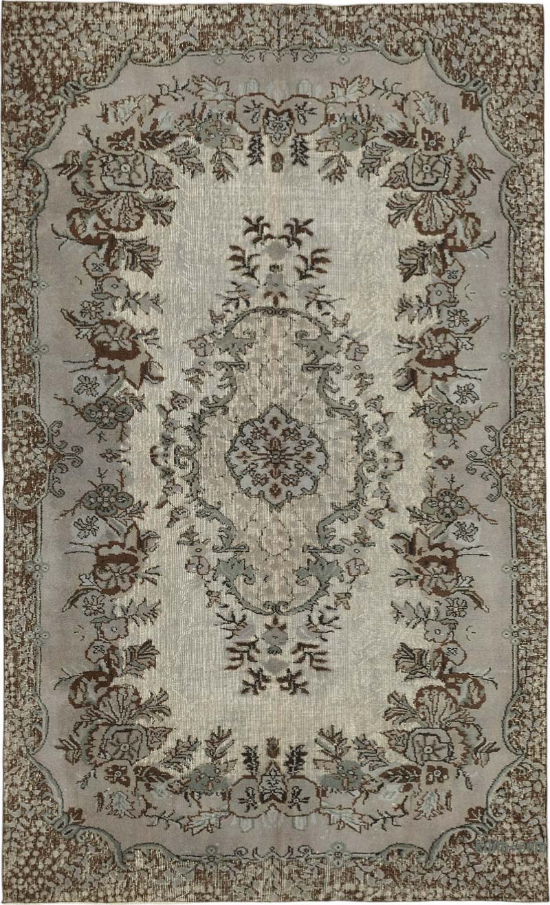 El Oyması Boyalı Halı - 183 cm x 293 cm - K0087122