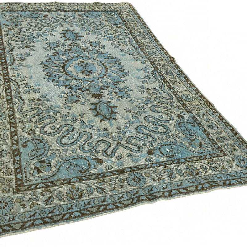 Alfombra Tallada a Mano Sobre Teñida - 170 cm x 297 cm - K0087123