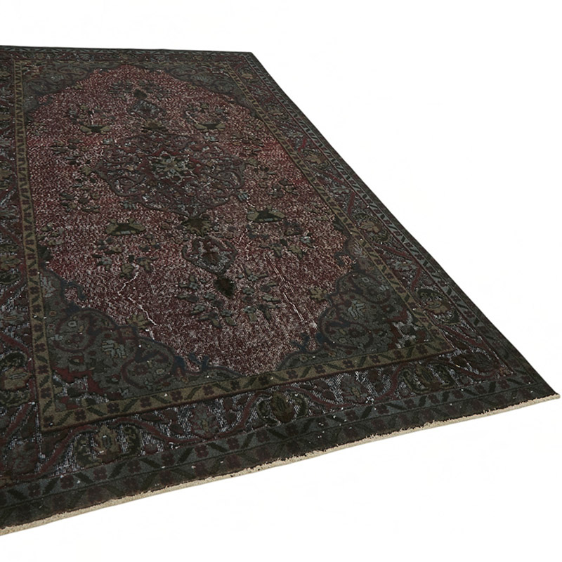 Alfombra Tallada a Mano Sobre Teñida - 166 cm x 305 cm - K0087124