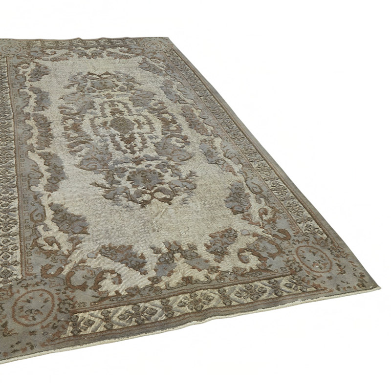 Alfombra Tallada a Mano Sobre Teñida - 150 cm x 285 cm - K0087126