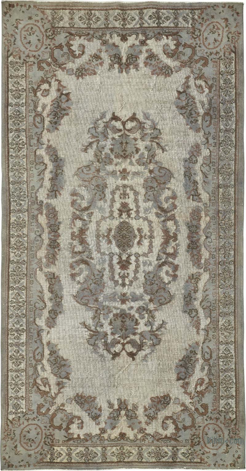Alfombra Tallada a Mano Sobre Teñida - 150 cm x 285 cm - K0087126