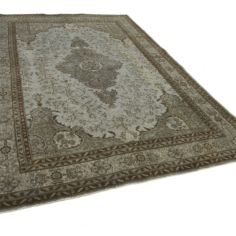 Hand Carved Over-Dyed Rug - 6' 4" x 9' 8" (76" x 116") - K0087127