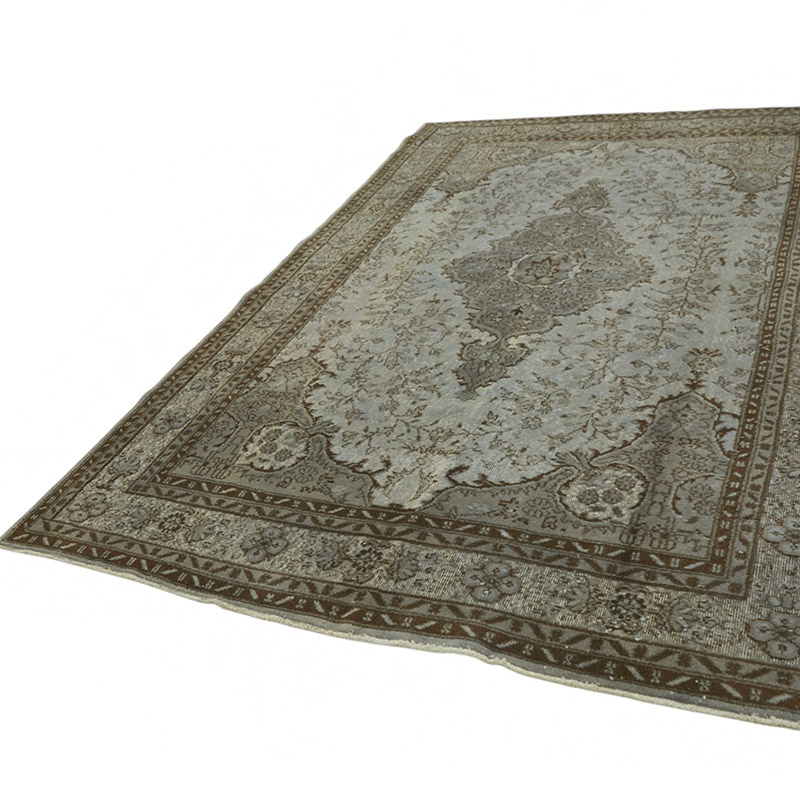 Hand Carved Over-Dyed Rug - 6' 4" x 9' 8" (76" x 116") - K0087127