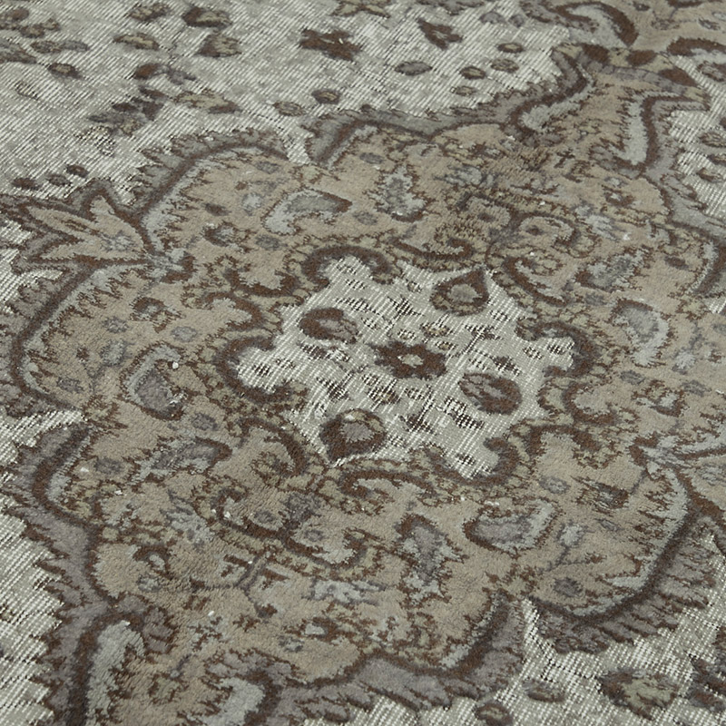 Alfombra Tallada a Mano Sobre Teñida - 165 cm x 263 cm - K0087129