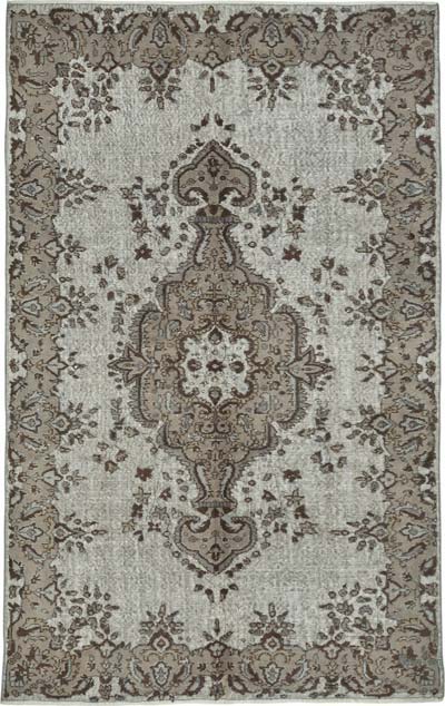 El Oyması Boyalı Halı - 165 cm x 263 cm