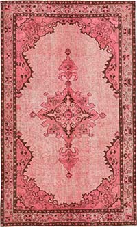 El Oyması Boyalı Halı - 172 cm x 290 cm