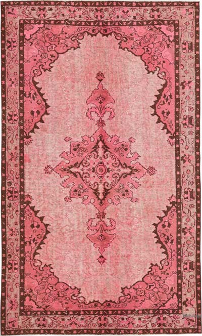 Alfombra Tallada a Mano Sobre Teñida - 172 cm x 290 cm