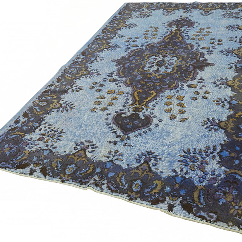 Alfombra Tallada a Mano Sobre Teñida - 173 cm x 296 cm - K0087131