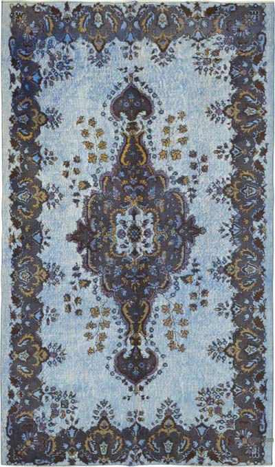 El Oyması Boyalı Halı - 173 cm x 296 cm