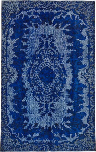 Alfombra Tallada a Mano Sobre Teñida - 168 cm x 262 cm