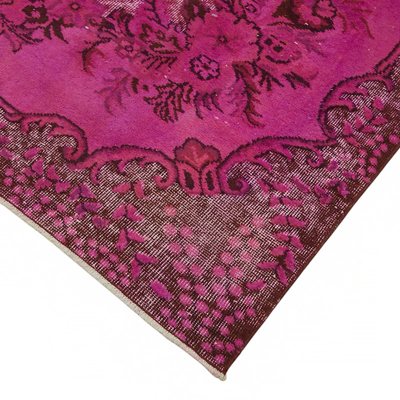 Hand Carved Over-Dyed Rug - 6' 2" x 9' 11" (74" x 119") - K0087134