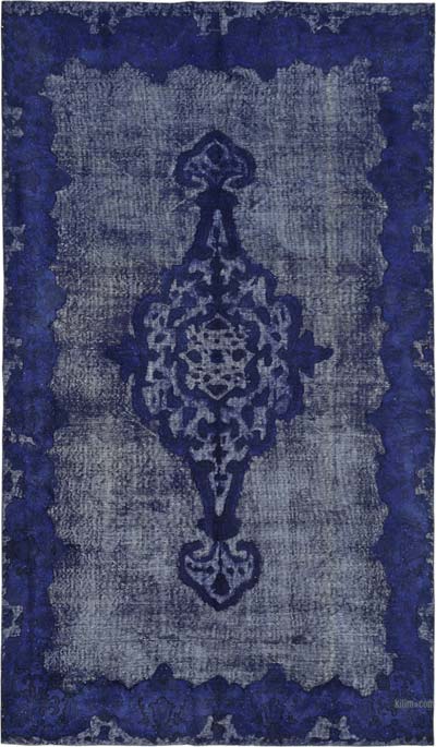 Alfombra Tallada a Mano Sobre Teñida - 174 cm x 297 cm