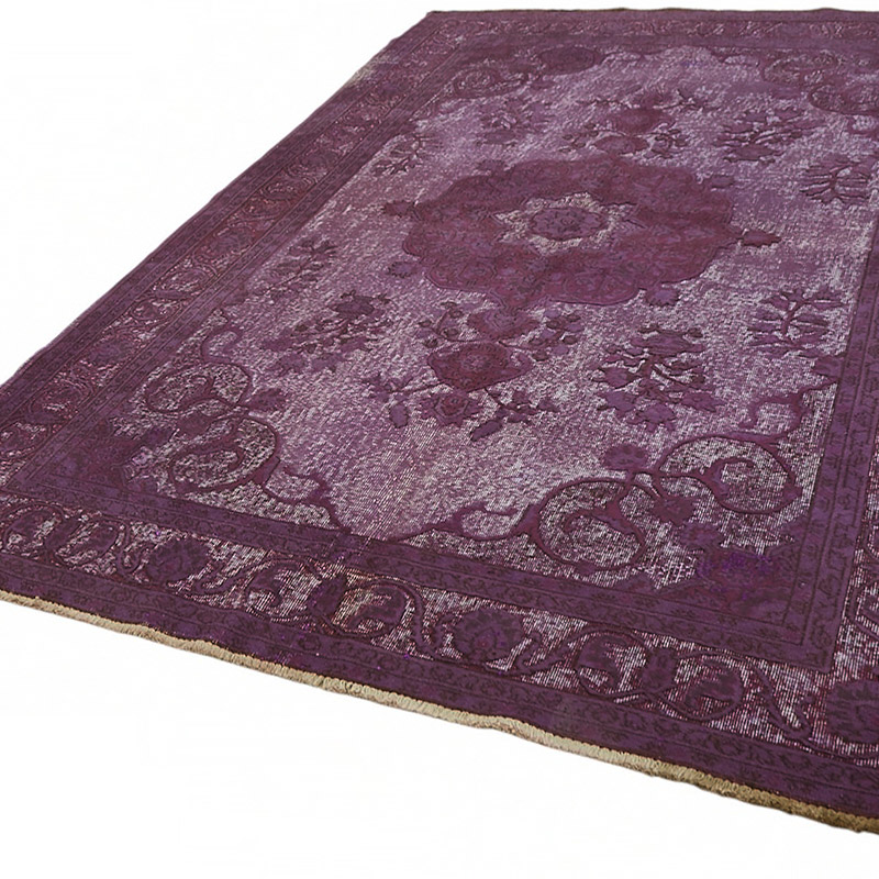 Alfombra Tallada a Mano Sobre Teñida - 198 cm x 296 cm - K0087142