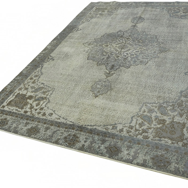 Alfombra Tallada a Mano Sobre Teñida - 182 cm x 294 cm - K0087144