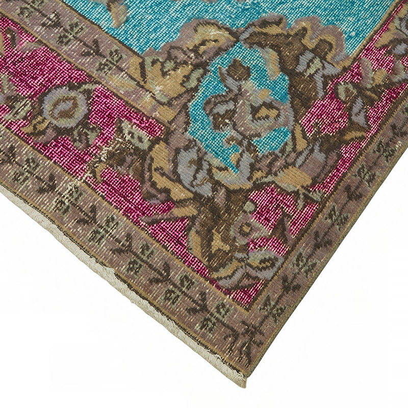 Hand Carved Over-Dyed Rug - 5' 10" x 10' 5" (70" x 125") - K0087145