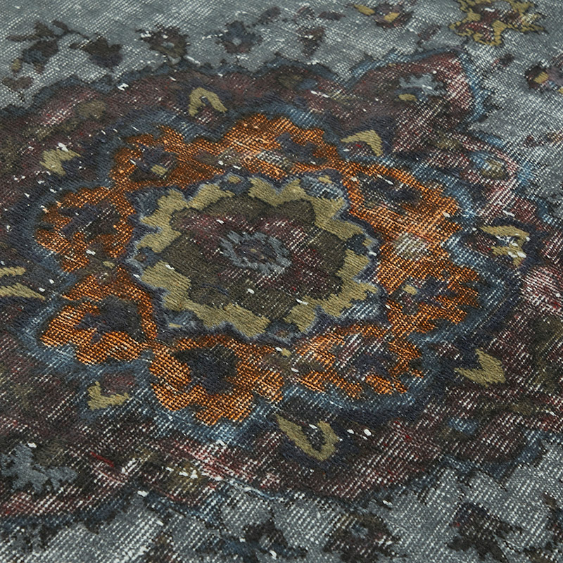 Alfombra Tallada a Mano Sobre Teñida - 176 cm x 304 cm - K0087147