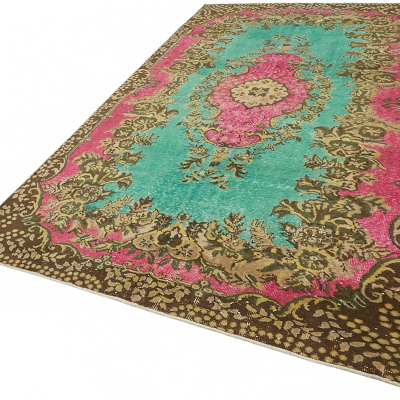 Alfombra Tallada a Mano Sobre Teñida - 170 cm x 316 cm - K0087149