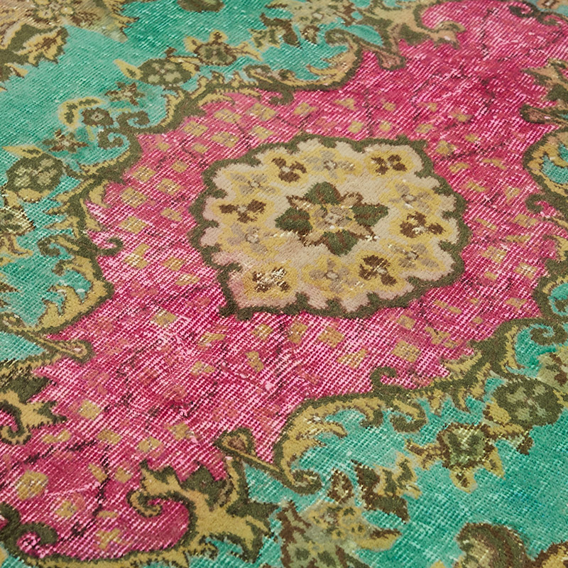 Alfombra Tallada a Mano Sobre Teñida - 170 cm x 316 cm - K0087149