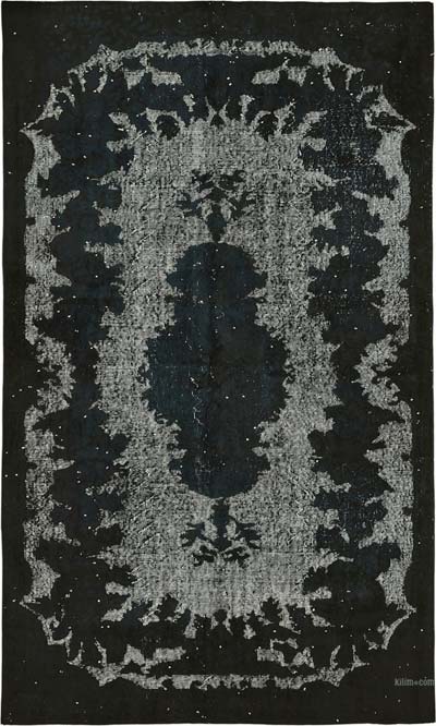 Alfombra Tallada a Mano Sobre Teñida - 165 cm x 273 cm
