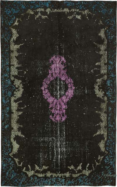 Alfombra Tallada a Mano Sobre Teñida - 170 cm x 268 cm