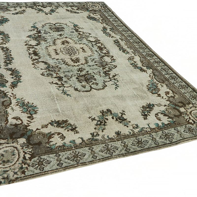 Alfombra Tallada a Mano Sobre Teñida - 169 cm x 288 cm - K0087156