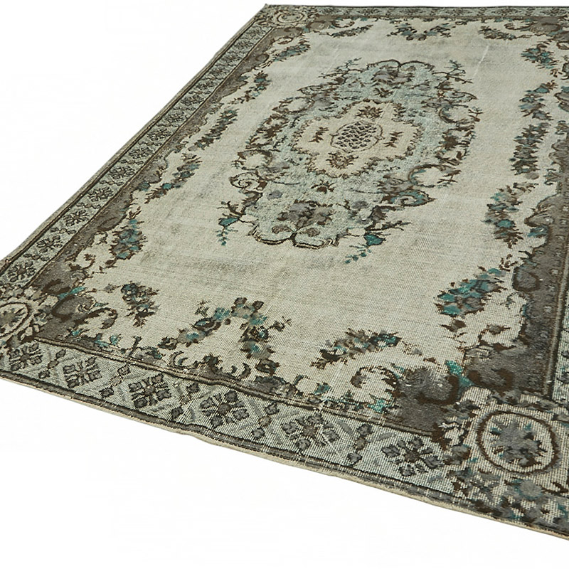 Alfombra Tallada a Mano Sobre Teñida - 169 cm x 288 cm - K0087156