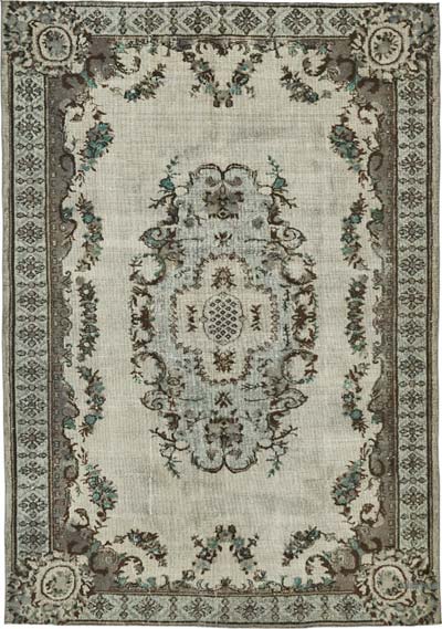 El Oyması Boyalı Halı - 169 cm x 288 cm