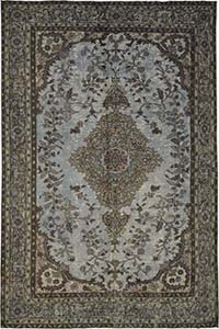 El Oyması Boyalı Halı - 172 cm x 267 cm