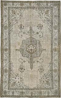 El Oyması Boyalı Halı - 173 cm x 282 cm