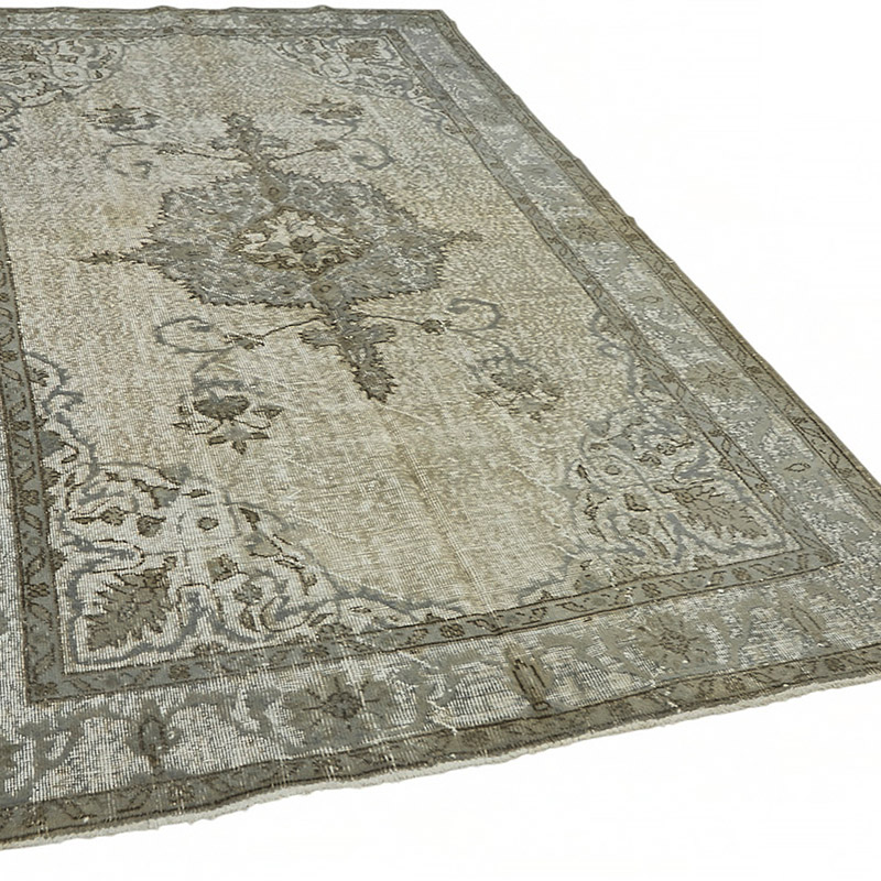 Alfombra Tallada a Mano Sobre Teñida - 173 cm x 282 cm - K0087158