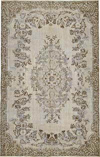El Oyması Boyalı Halı - 178 cm x 285 cm