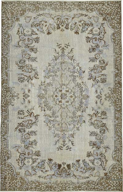 Alfombra Tallada a Mano Sobre Teñida - 178 cm x 285 cm
