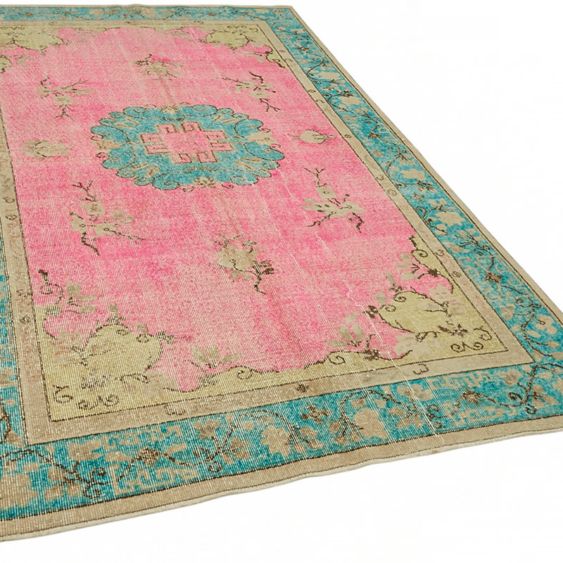 Hand Carved Over-Dyed Rug - 5' 9" x 8' 11" (69" x 107") - K0087160