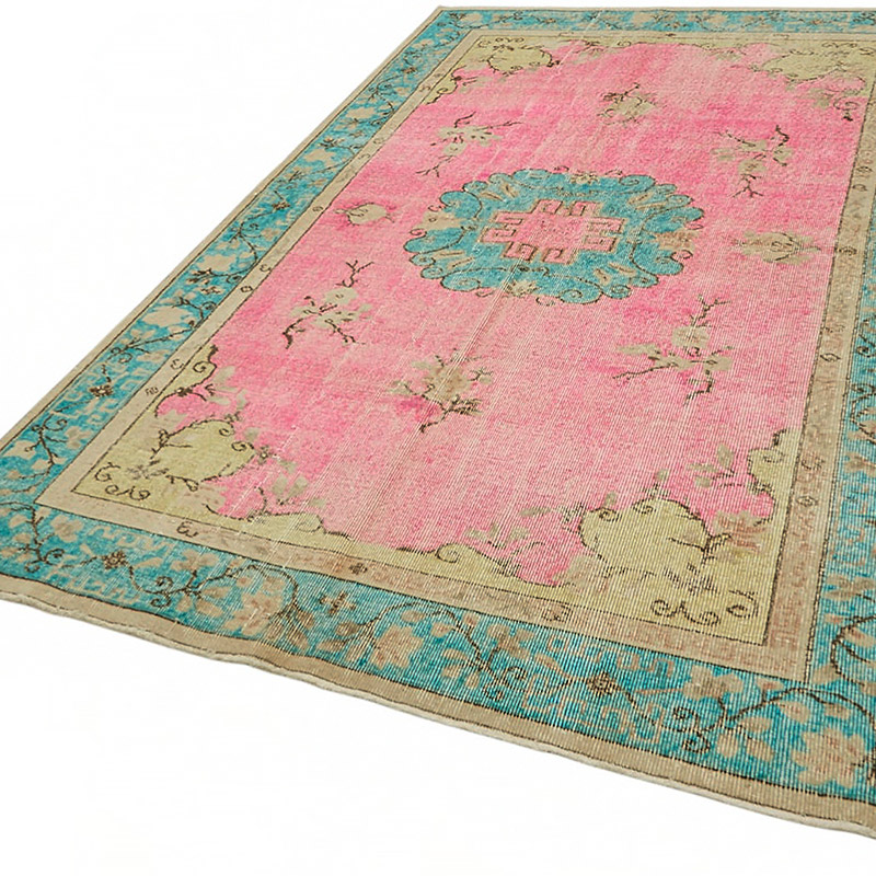 Hand Carved Over-Dyed Rug - 5' 9" x 8' 11" (69" x 107") - K0087160
