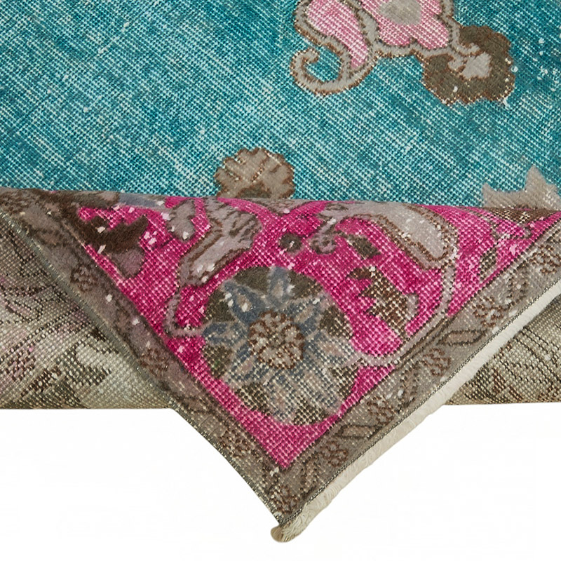 Hand Carved Over-Dyed Rug - 5' 10" x 9' 8" (70" x 116") - K0087161