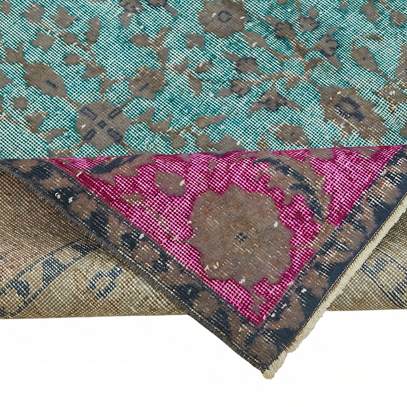 Alfombra Tallada a Mano Sobre Teñida - 154 cm x 258 cm - K0087162