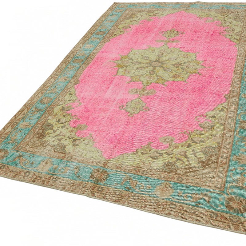 Hand Carved Over-Dyed Rug - 5' 3" x 8' 4" (63" x 100") - K0087163
