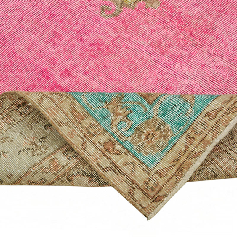 Hand Carved Over-Dyed Rug - 5' 3" x 8' 4" (63" x 100") - K0087163