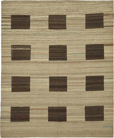 New Hand-Woven Kilim Rug