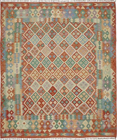 Nueva Alfombra Kilim afgana