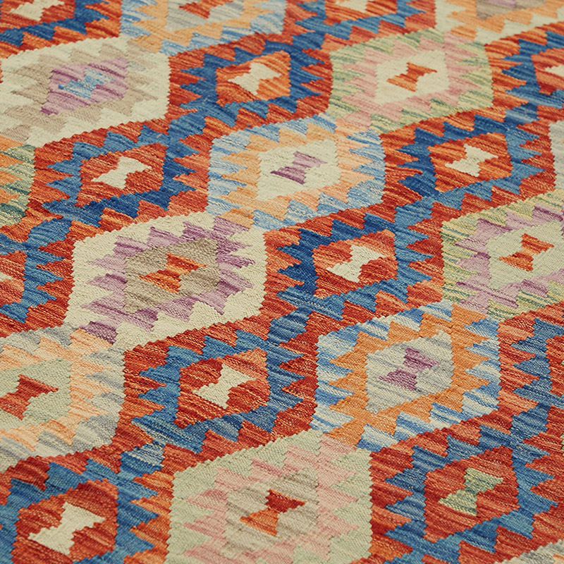 New Afghan Kilim Rug - 10' 7" x 15' 9" (127" x 189") - K0087179