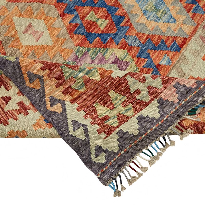 New Afghan Kilim Rug - 10' 7" x 15' 9" (127" x 189") - K0087179