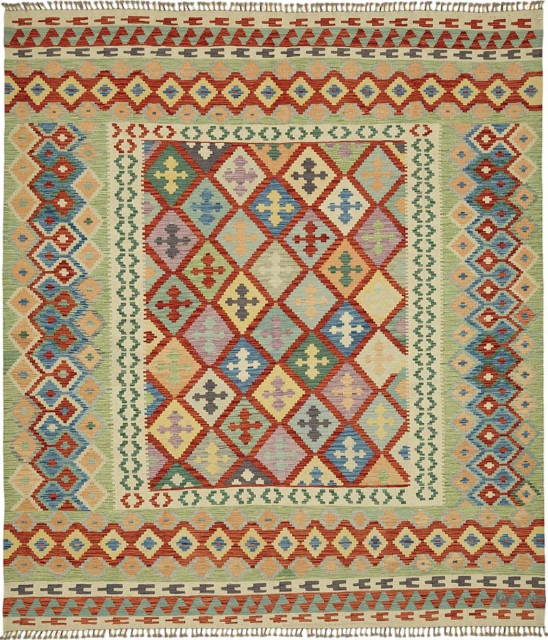 Nueva Alfombra Kilim afgana - K0087186