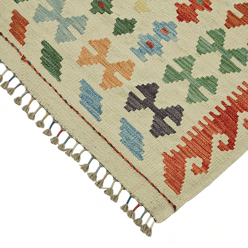 New Afghan Kilim Rug - 8' 2" x 10' 11" (98" x 131") - K0087187