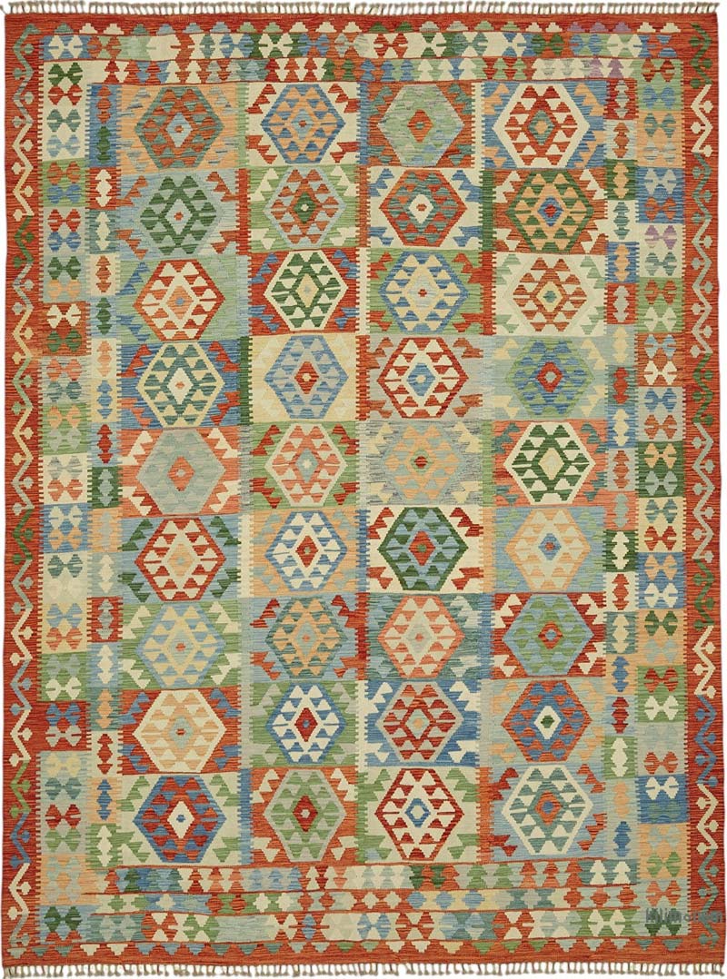 Nueva Alfombra Kilim afgana - K0087188