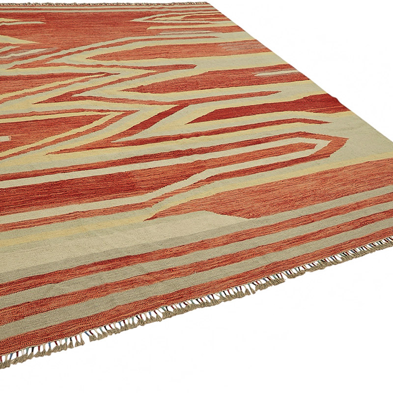 New Hand-Woven Kilim Rug - K0087194
