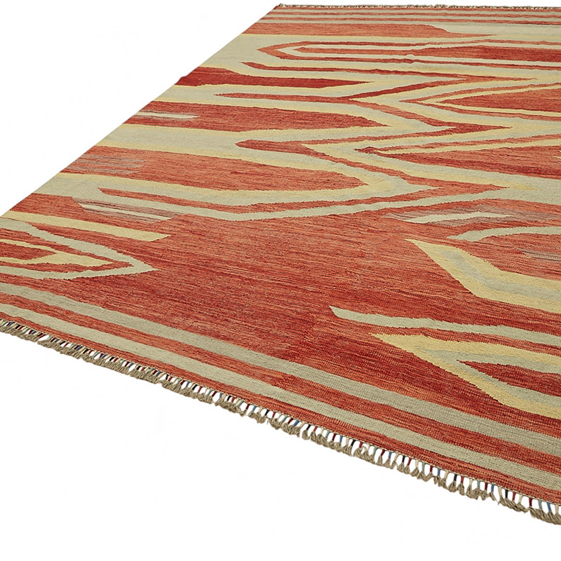 New Hand-Woven Kilim Rug - K0087194