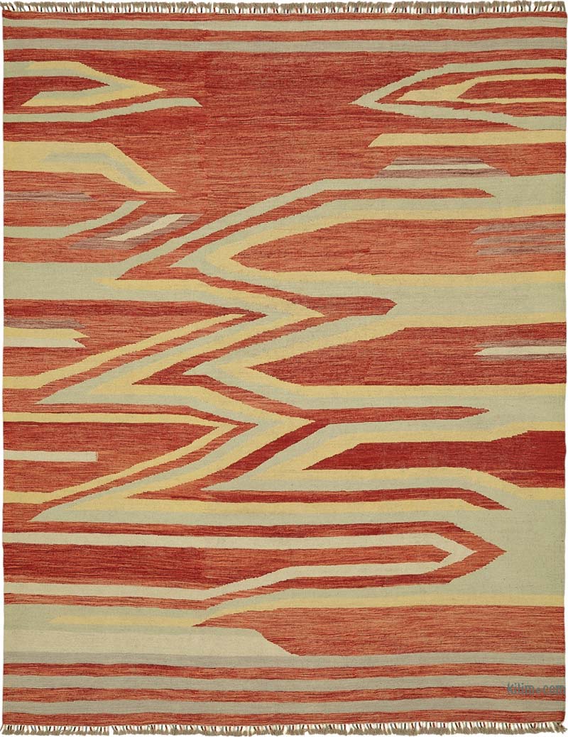 New Hand-Woven Kilim Rug - K0087194