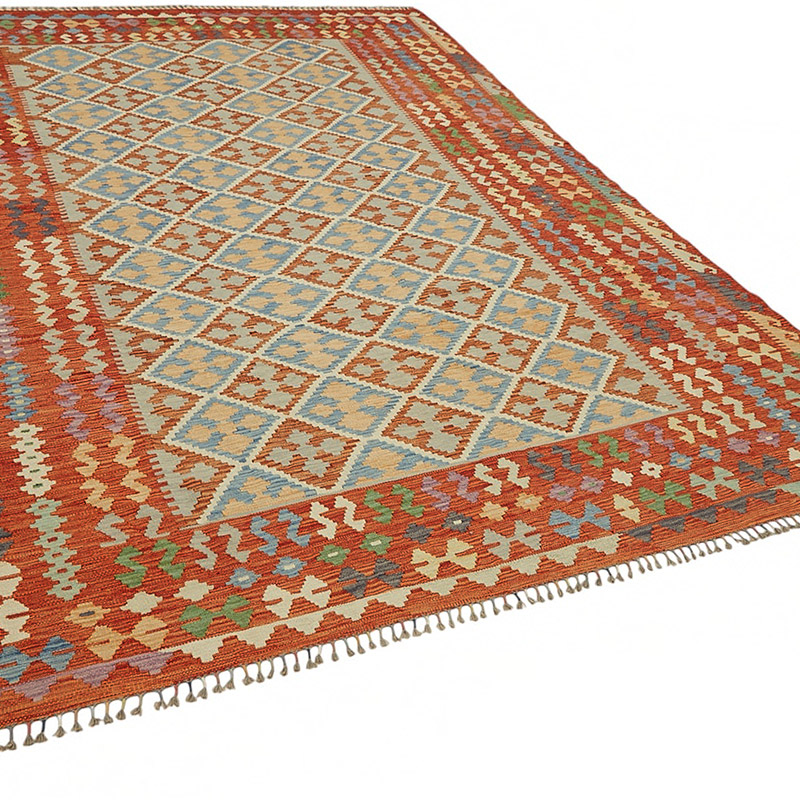 Nueva Alfombra Kilim afgana - K0087199